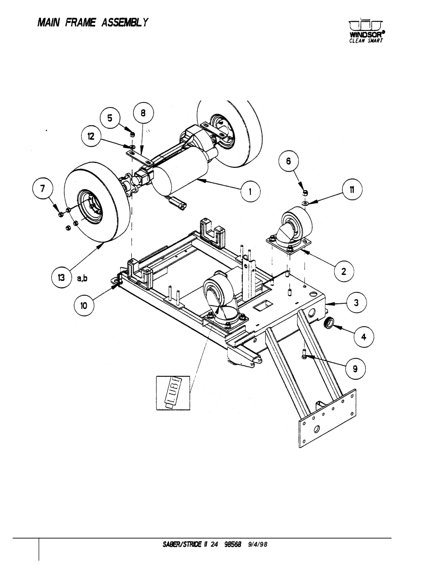 Windsor-S24-维修零部件手册