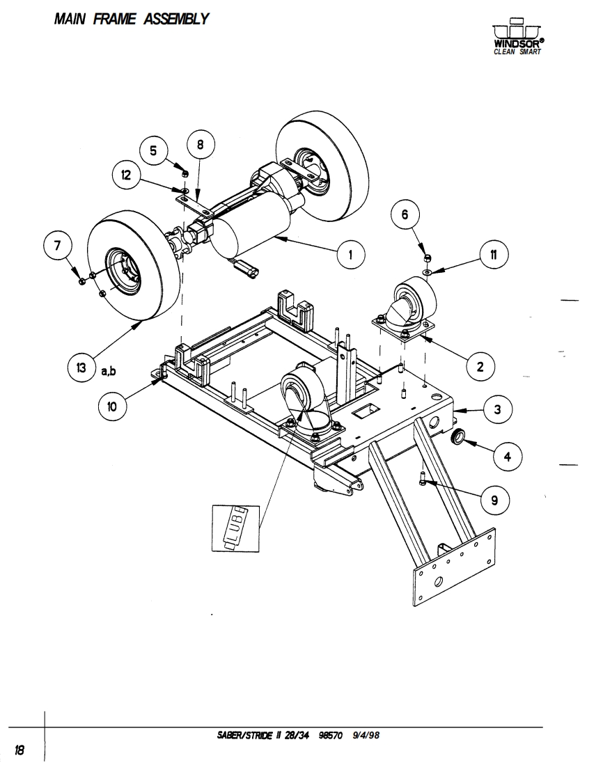 Windsor-Saber-Stride-98570-28-34-维修零部件手册