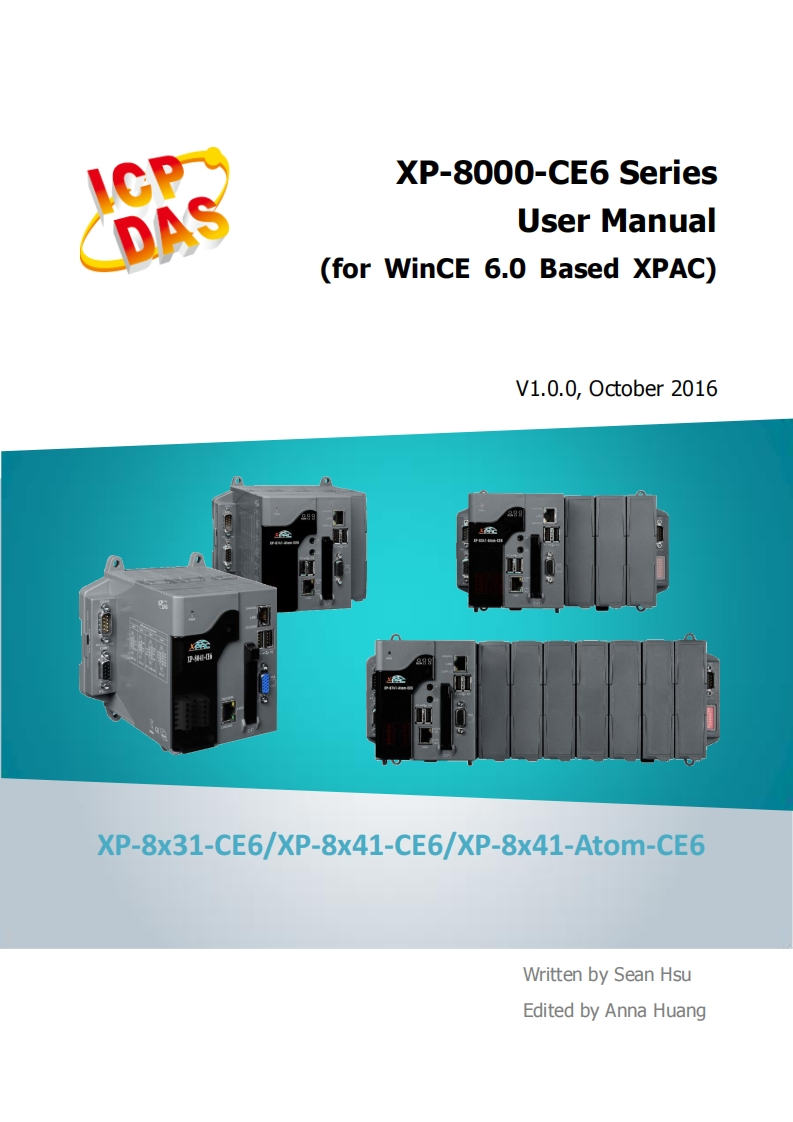 XP-8000-CE6_使用说明书指南_v1.0.0