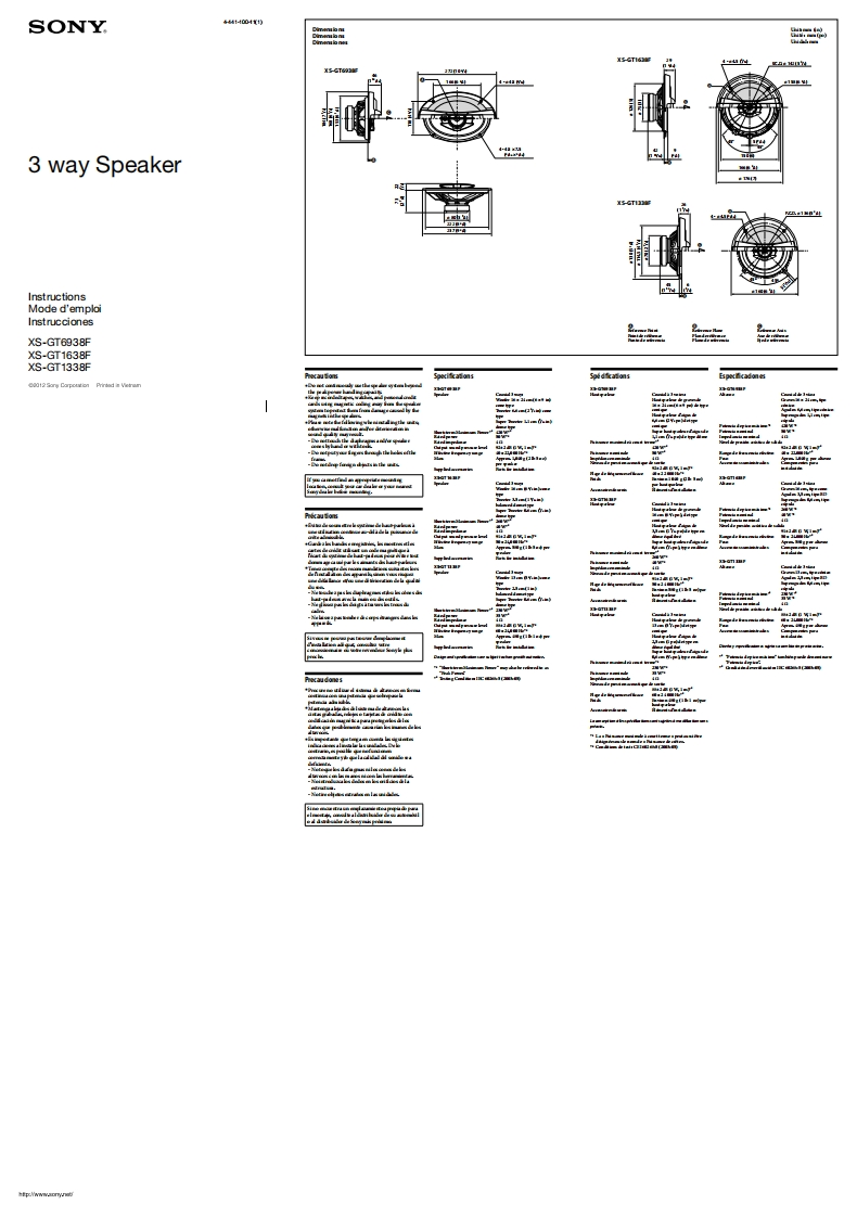 XS-GT6938F_GT1638F_GT1338F_操作说明书手册
