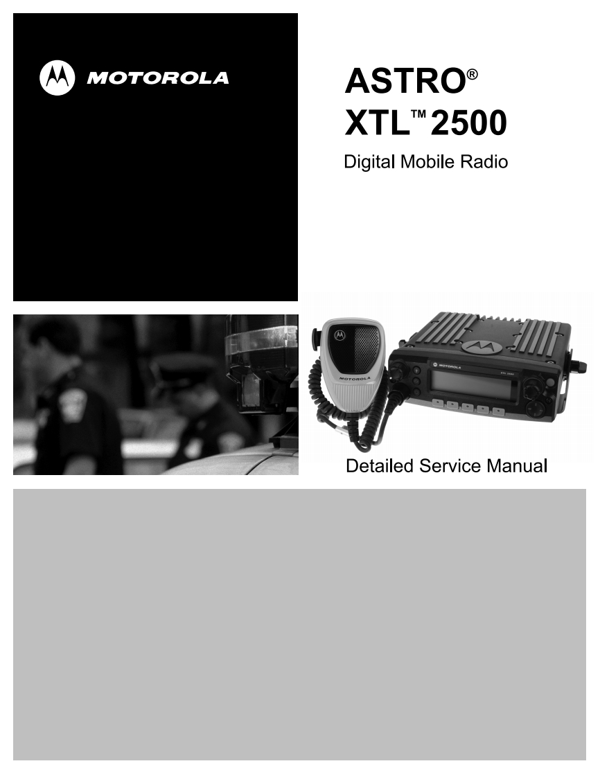 XTL2500_Detailed_Service_Manual维修维护手册