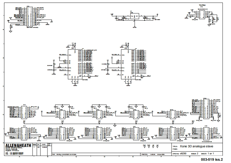 Xone-3D-Schematic电器原理图s-NO-PSU