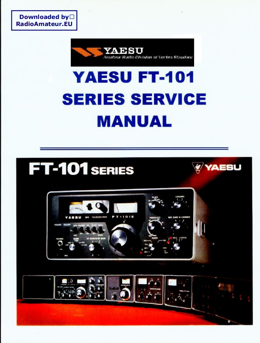 YAESU--FT-101-维修电器原理图手册