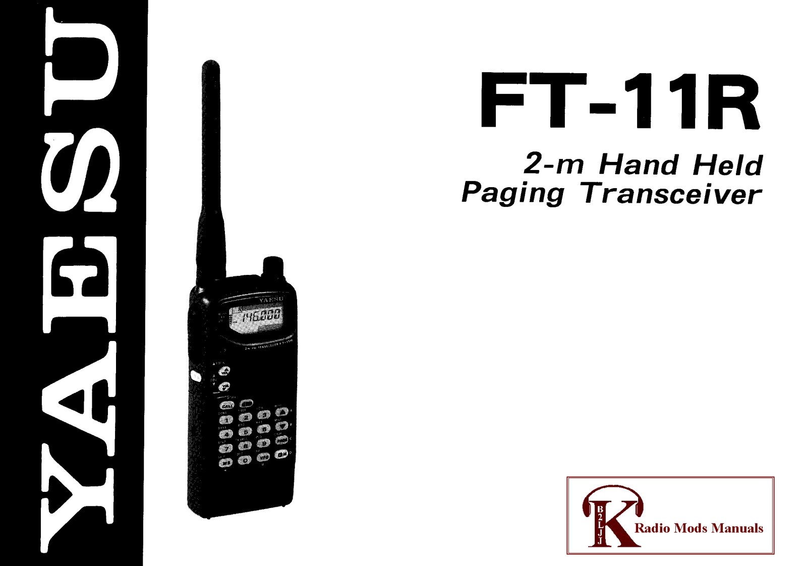 YAESU--FT-11R-操作说明书手册