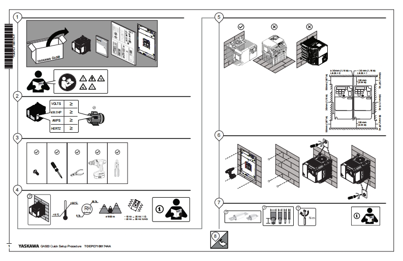 YASKAWA-安川GA500_QSP安装调试说明书手册-找手册网