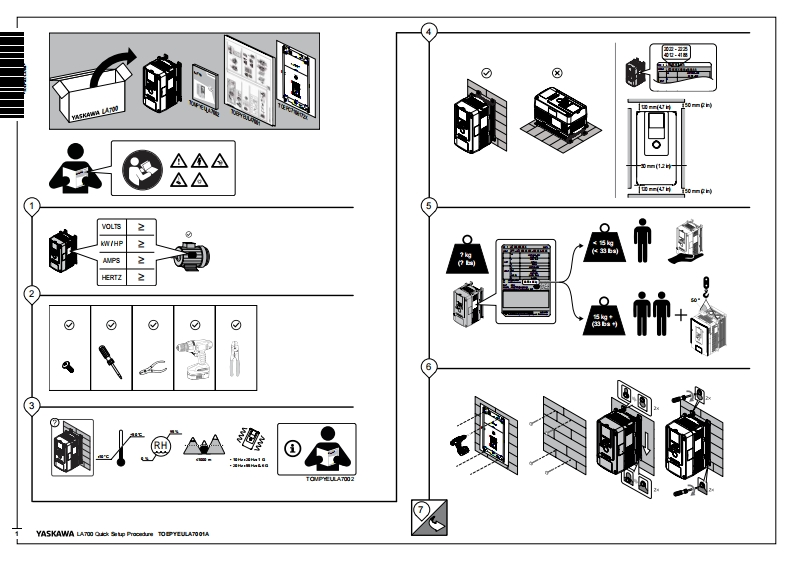 YASKAWA-安川LA700-QSP-small-frames安装调试说明书手册-找手册网