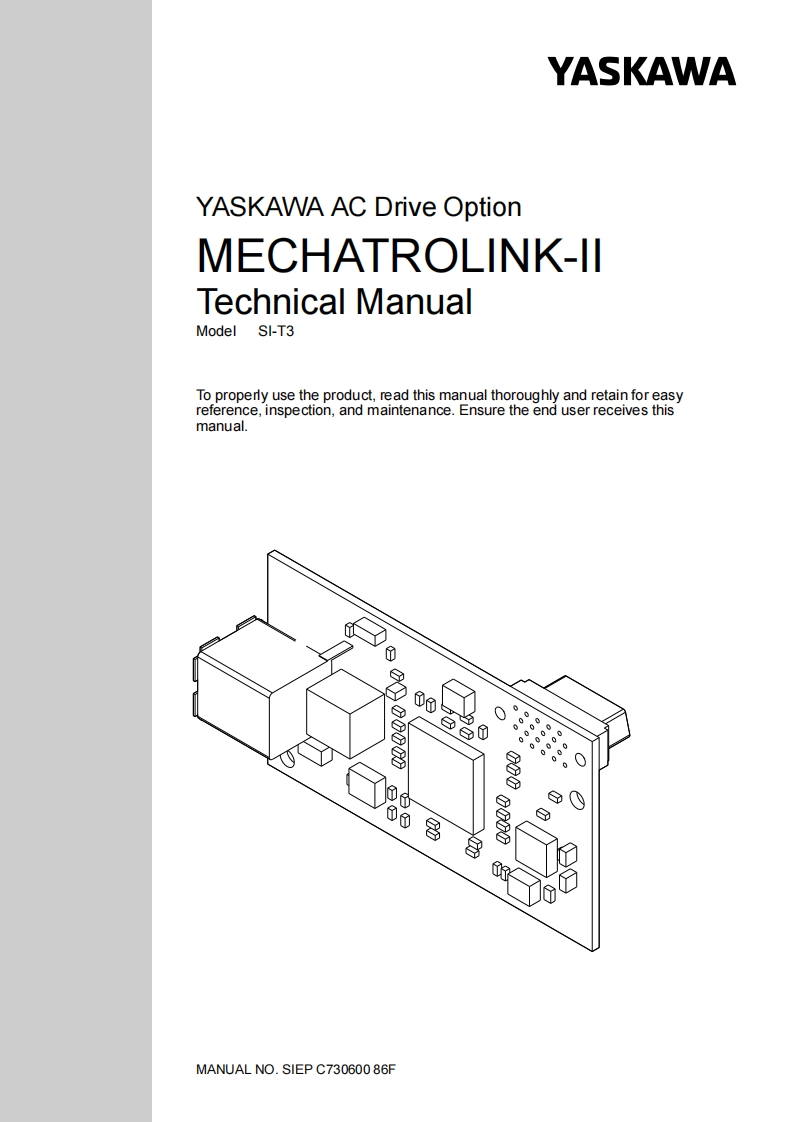 YASKAWA-安川SI-T3_Mechatrolink2_TM_EN安装调试说明书手册-找手册网
