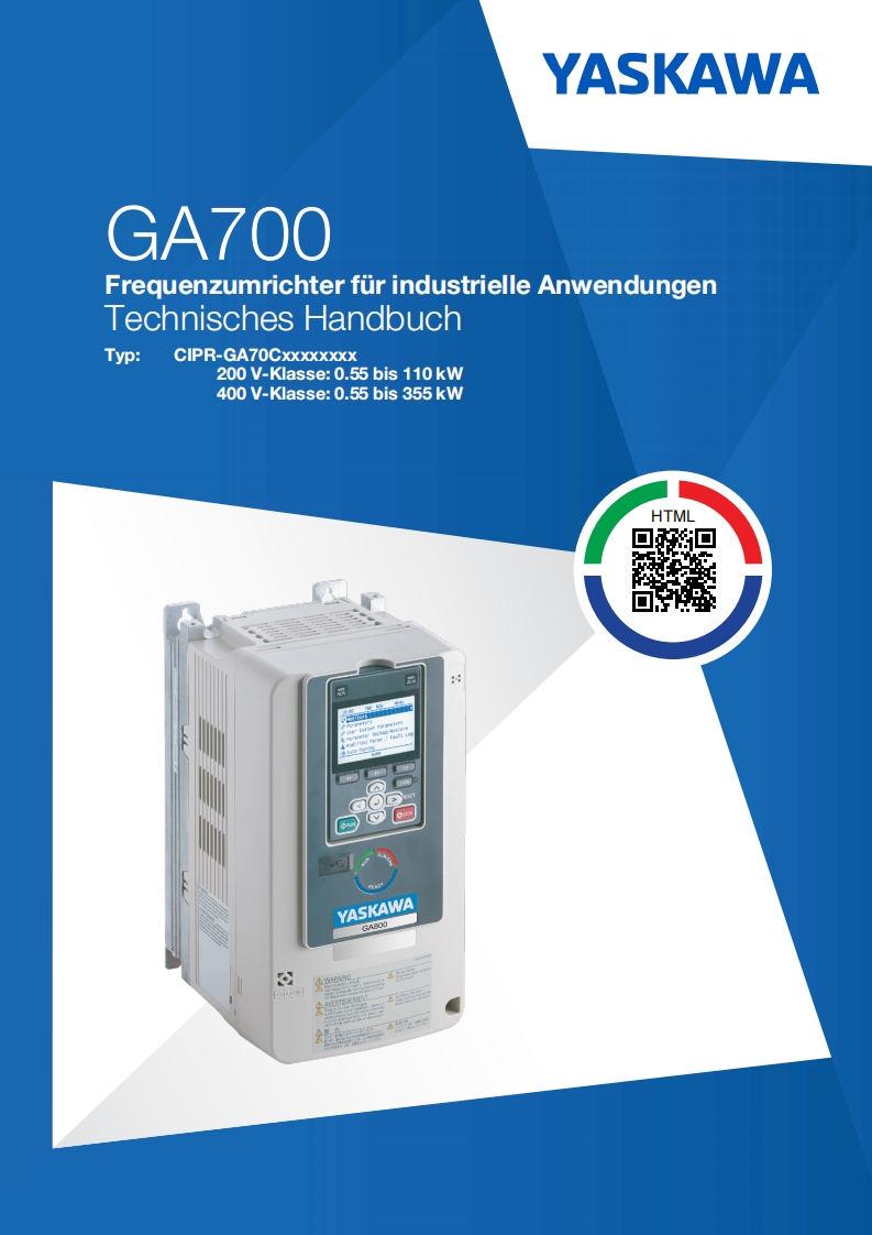 YASKAWA-安川SIGP_C710617_05F_GA700_TM_DE安装调试说明书手册