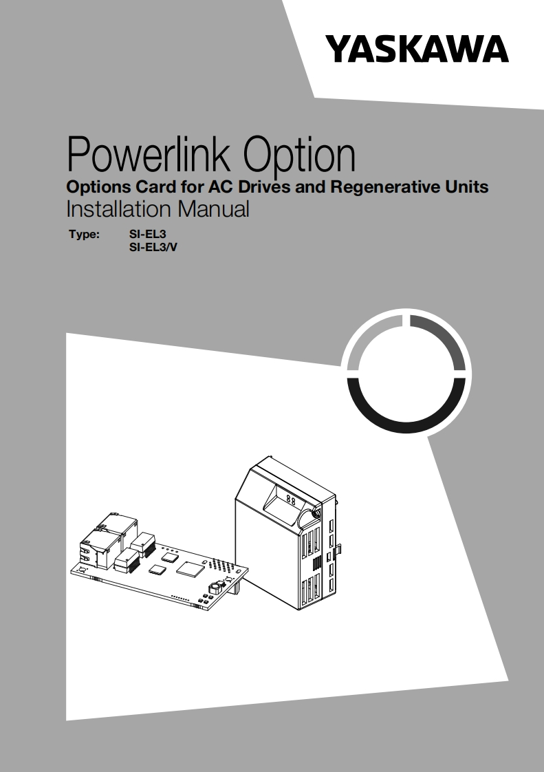 YASKAWA-安川TOEP_C71061687_SI-EL3_Powerlink_IM安装调试说明书手册