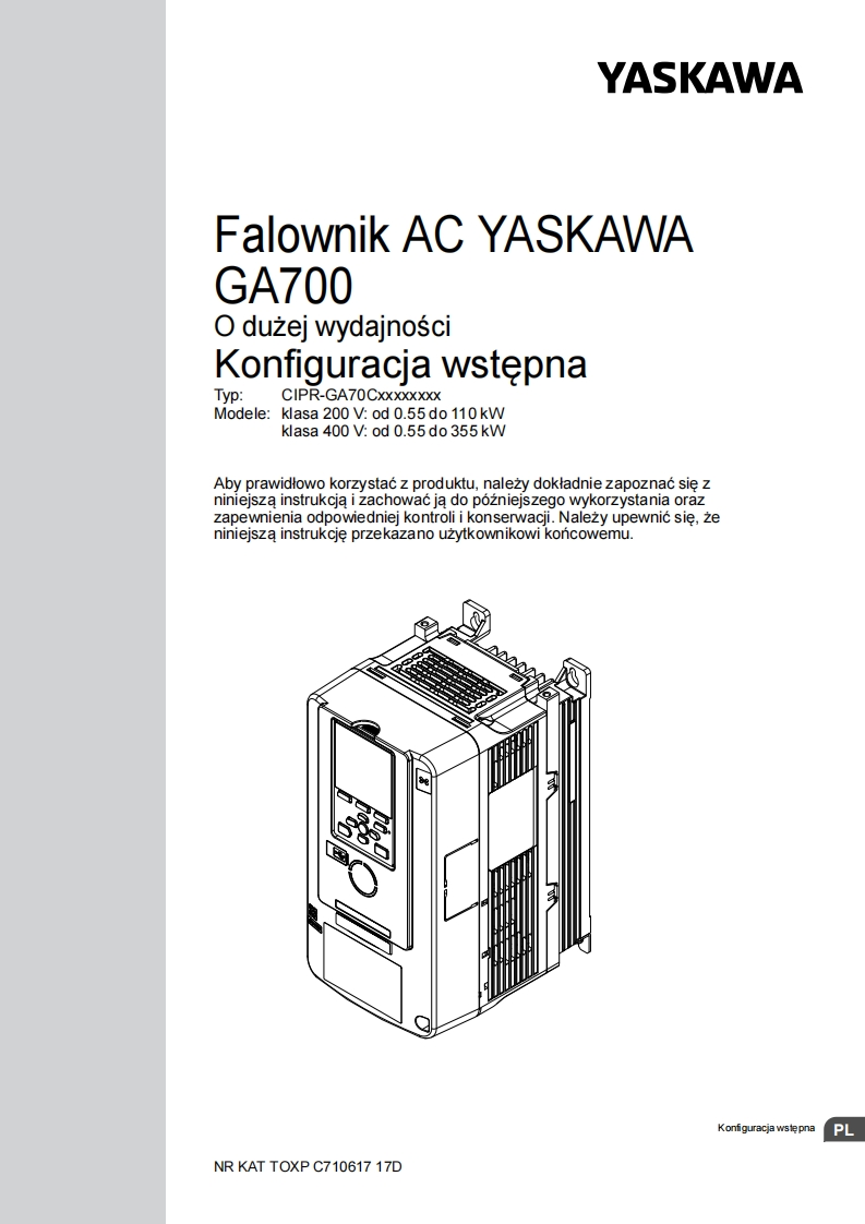 YASKAWA-安川TOXP_C710617_17D_GA700_InitSteps_PL安装调试说明书手册
