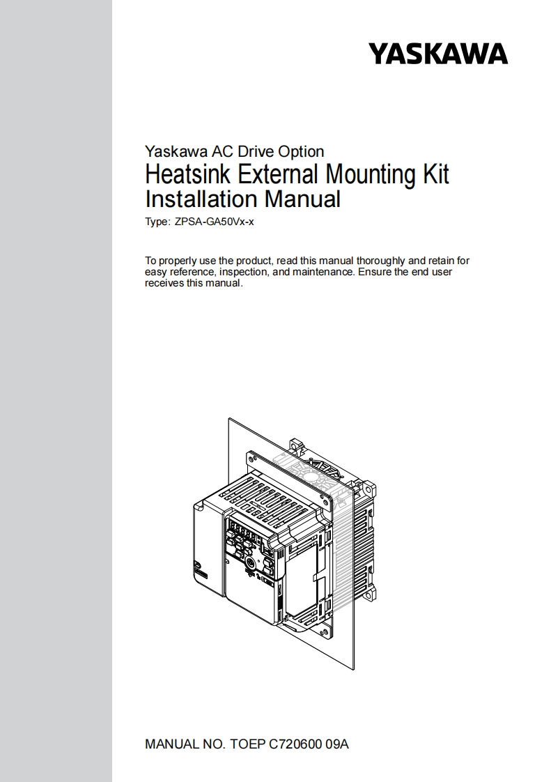 YASKAWA-安川ZPSA-GA50Vx-x_IM_EN安装调试说明书手册