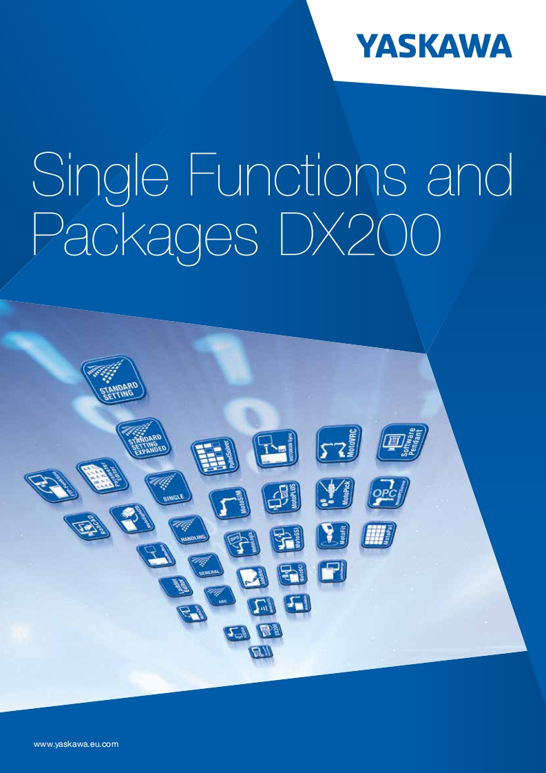 YASKAWA安川FunctionPackages_DX200_E_01.2018安装调试说明书手册