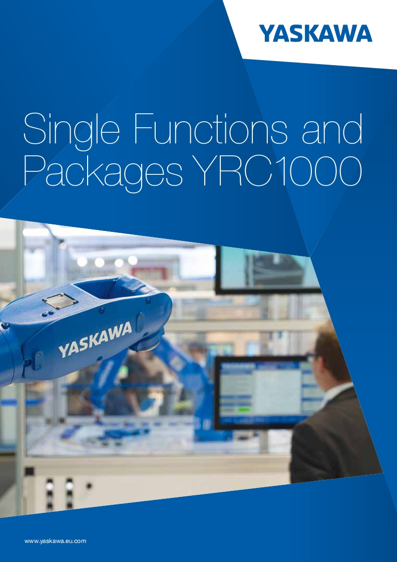 YASKAWA安川Overview_Functions_Packages_YRC1000_E_08.2019安装调试说明书手册