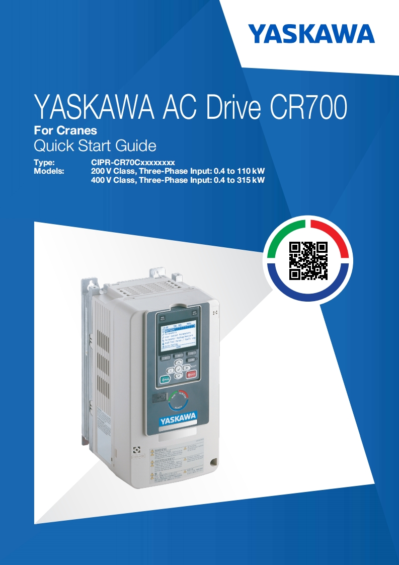 YASKAWA安川QSG_TOEPC71061723A_0_0_web安装调试说明书手册