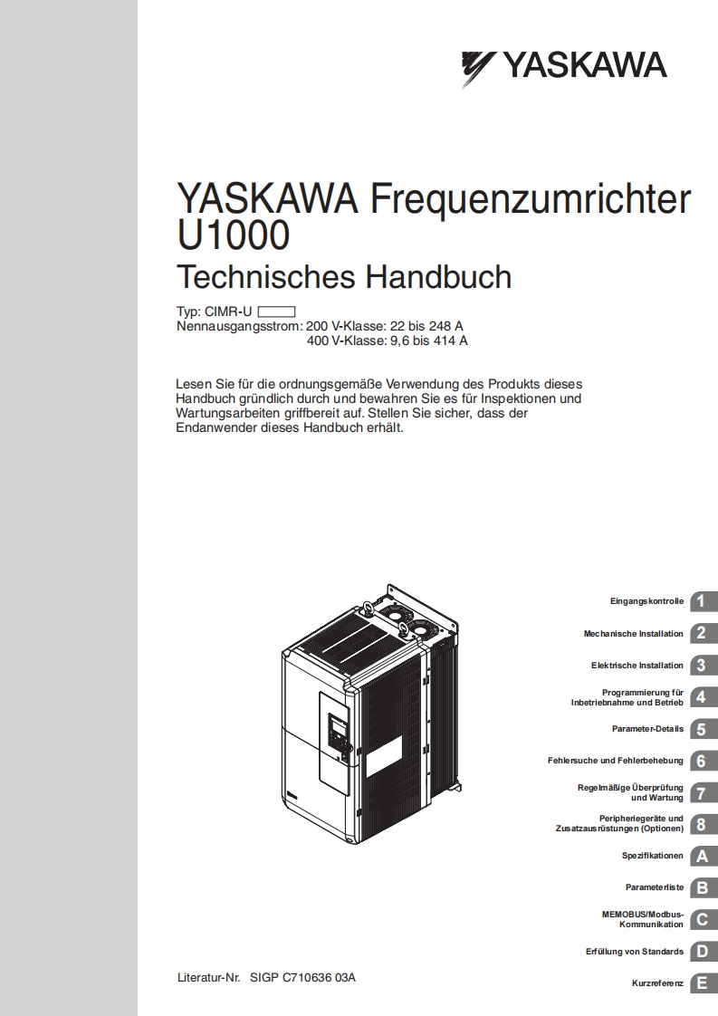 YASKAWA安川U1000_TM_DE_SIGP_C710636_03A_0_0安装调试说明书手册新质力文库 - 聚焦新质生产力发展的数字化知识库_行业洞察 / 理论成果 / 实践指南免费下载新质力文库