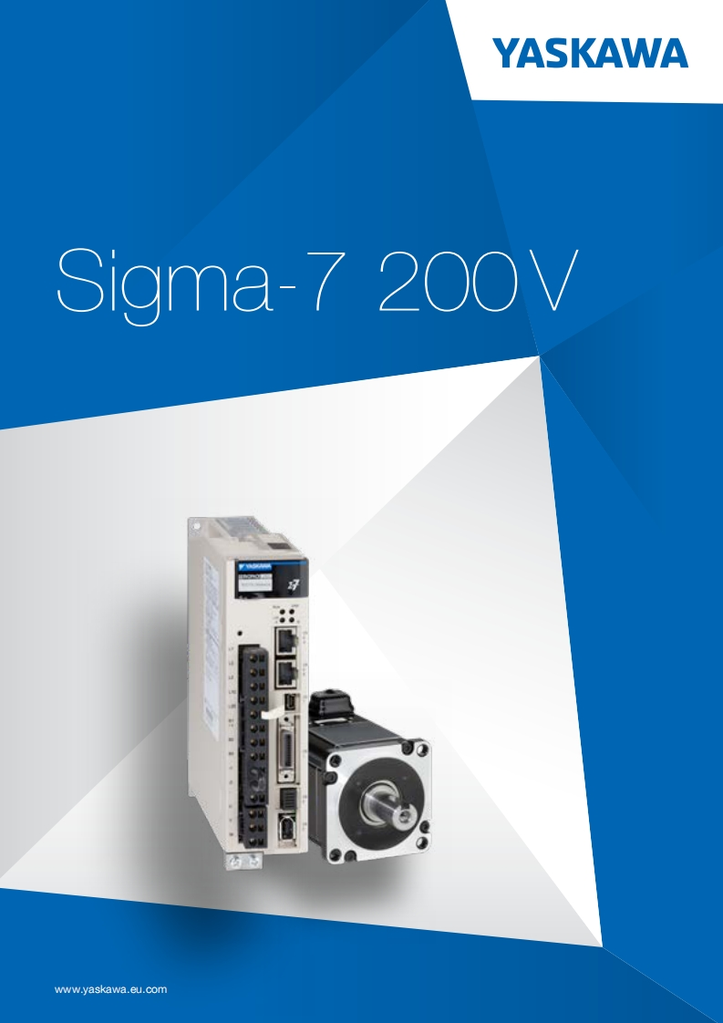 YASKAWA安川YEU_MuC_Sigma7_200V_Catalog安装调试说明书手册
