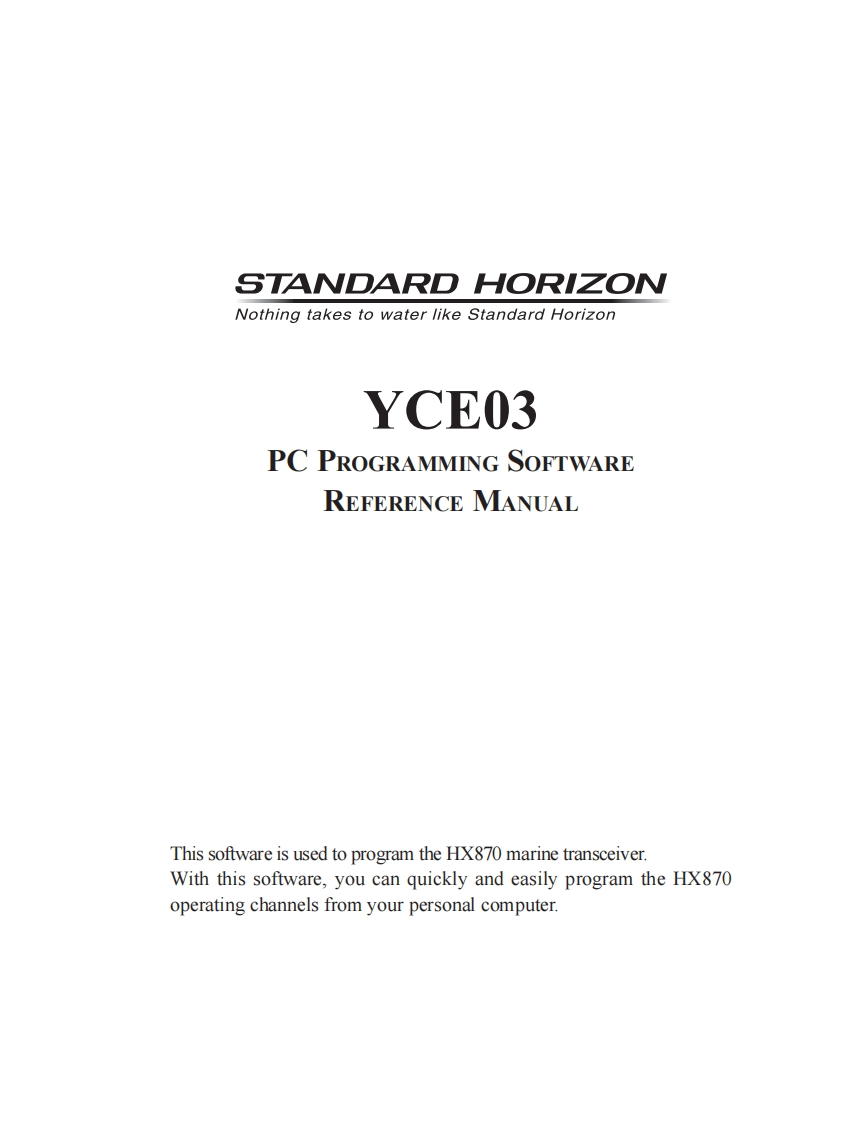 YCE03Reference使用说明书手册(1506-B0)June2015