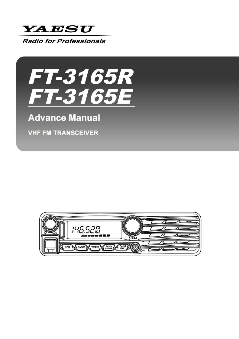 Yaesu_FT-3165R_AM