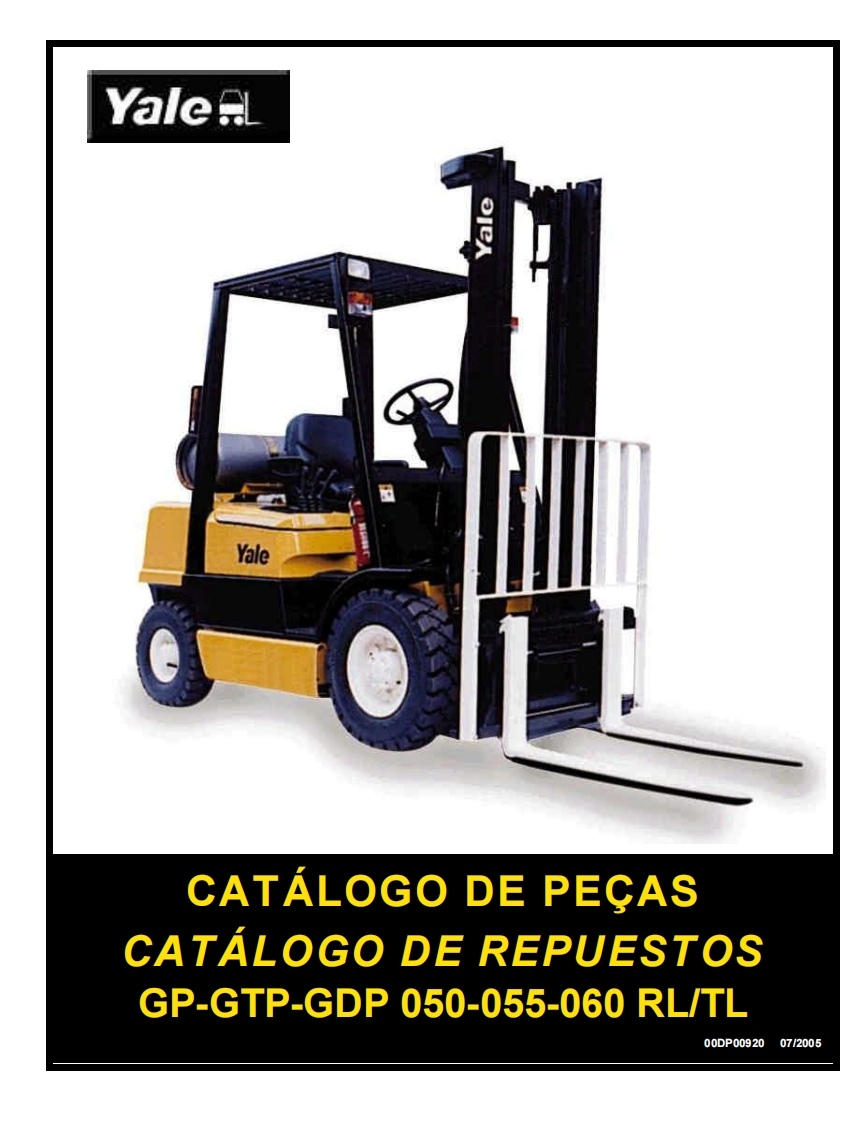 Yale-Forklift-GP-GTP-GDP-050-055-060-RL-TL-Parts-Manual零部件目录手册图册
