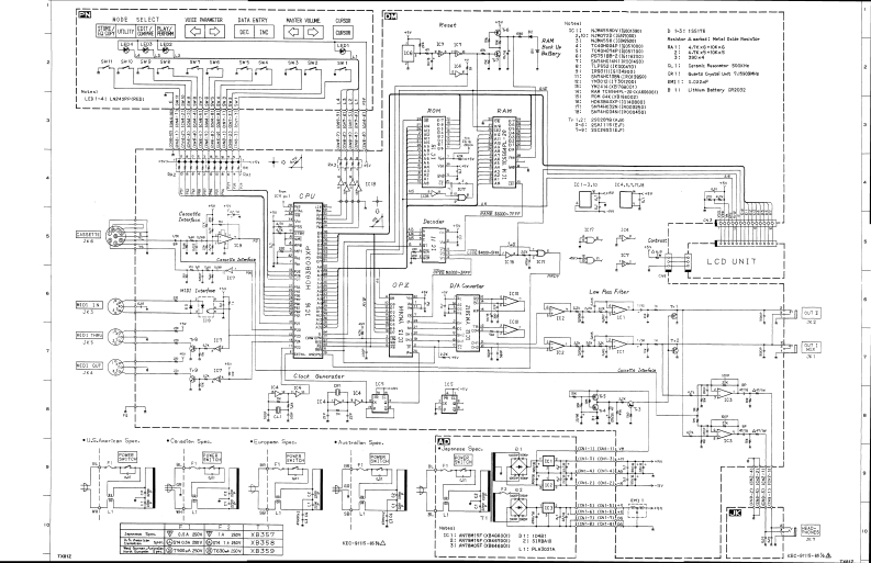 Yamaha-TX81Z-schematic
