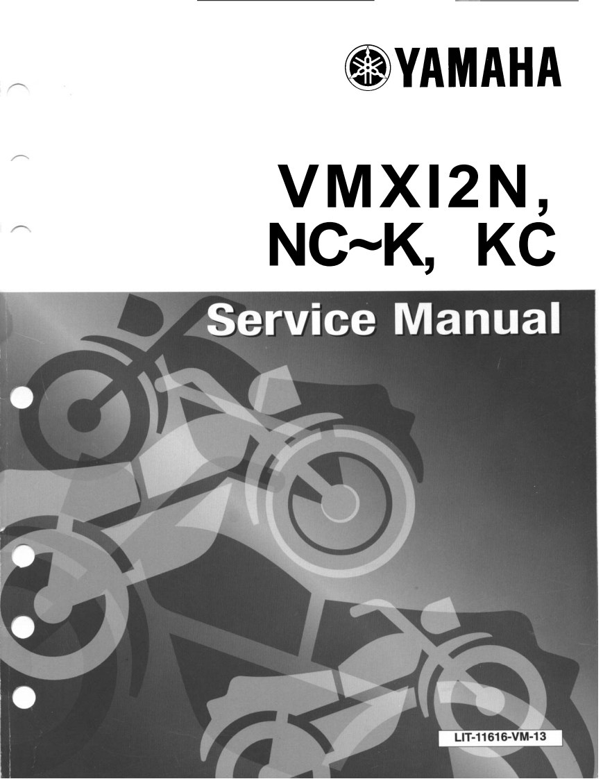 Yamaha-Vmax-VMX12-Service-Manual摩托车维修手册-找手册网