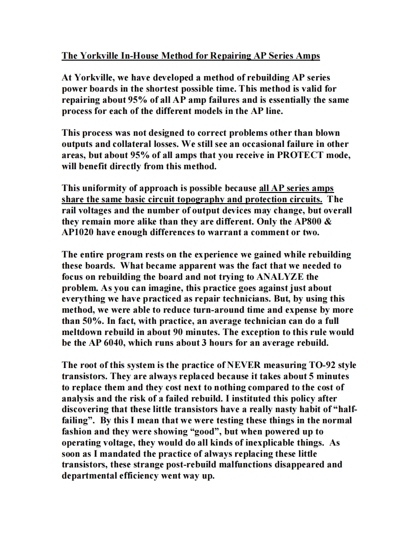 Yorkville-AP-Series-Quick-Repair-Guide