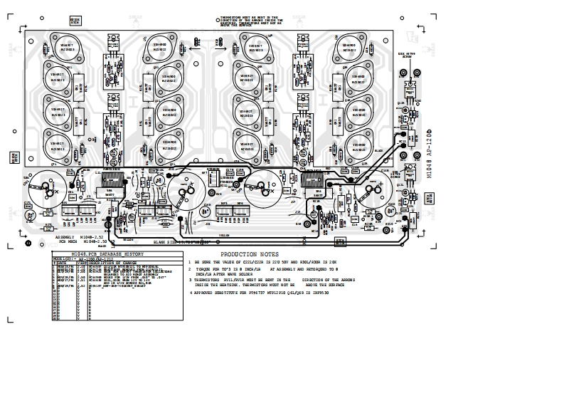 Yorkville-AP1200-Service-Manual维修服务手册说明书含电器原理图