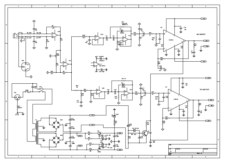 Yorkville-YSM2P-Schematic电器原理图