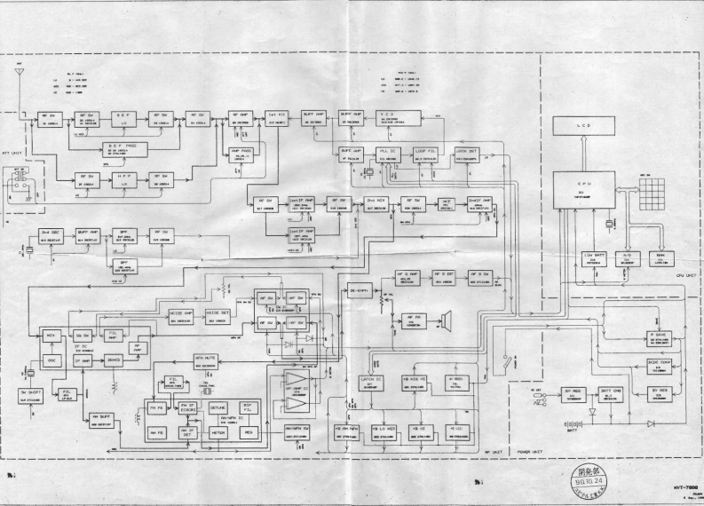 Yupiteru_MVT-7000_Schematic电器原理图手册_Diagram电器原理图