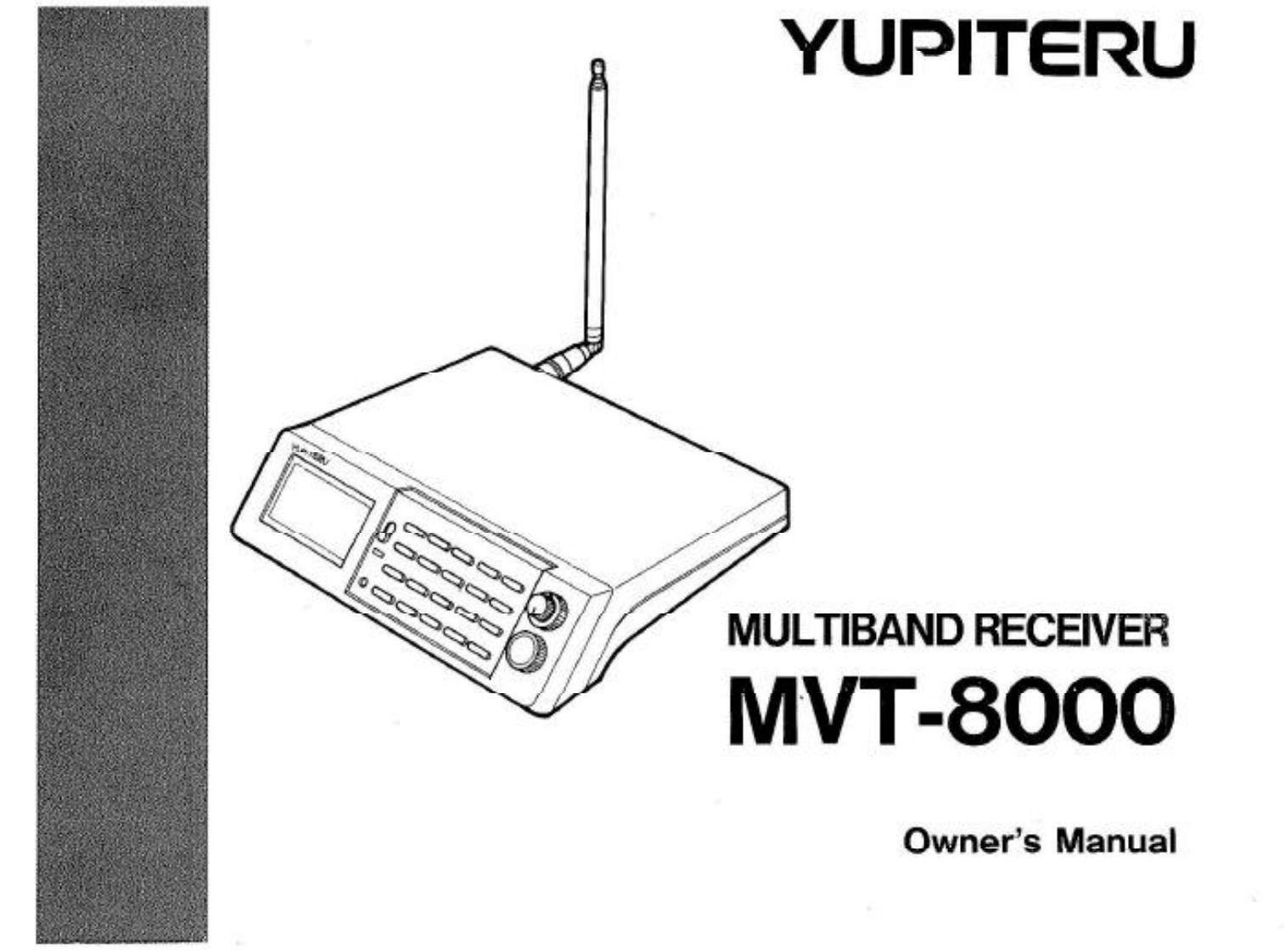Yupiteru_MVT-8000_Manual操作说明书手册