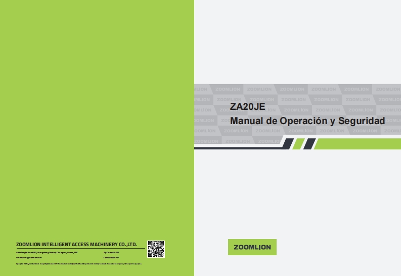 ZA20JE-Manual-de-Operacion-y-Seguridad操作与日常维护手册