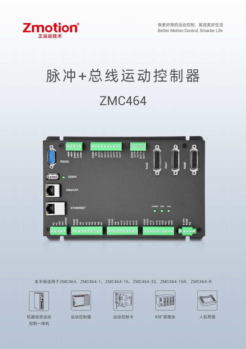 ZMC464控制器用户手册V1.6.1新质力文库 - 聚焦新质生产力发展的数字化知识库_行业洞察 / 理论成果 / 实践指南免费下载新质力文库