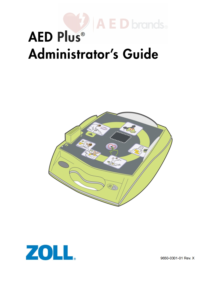 ZOLL-AED-Plus-Defribrillator操作说明书手册
