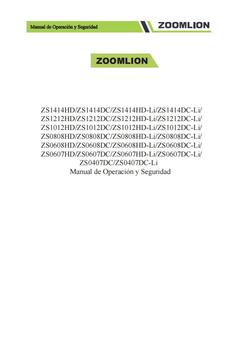 ZS06-ZS08-Z10-ZS12-ZS14-Manual-operacion-y-seguridad操作与日常维护手册