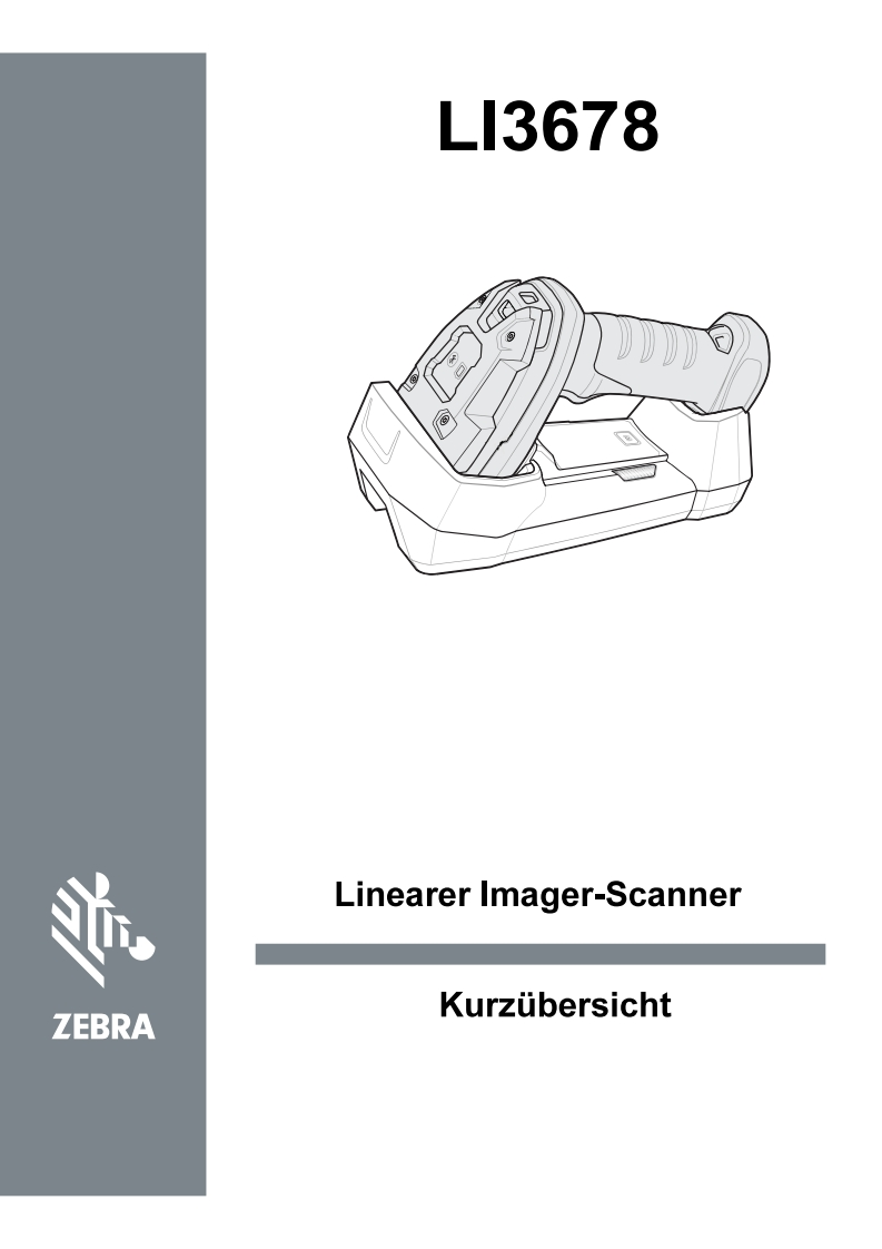 Zebra_Ll3678用户操作说明书手册