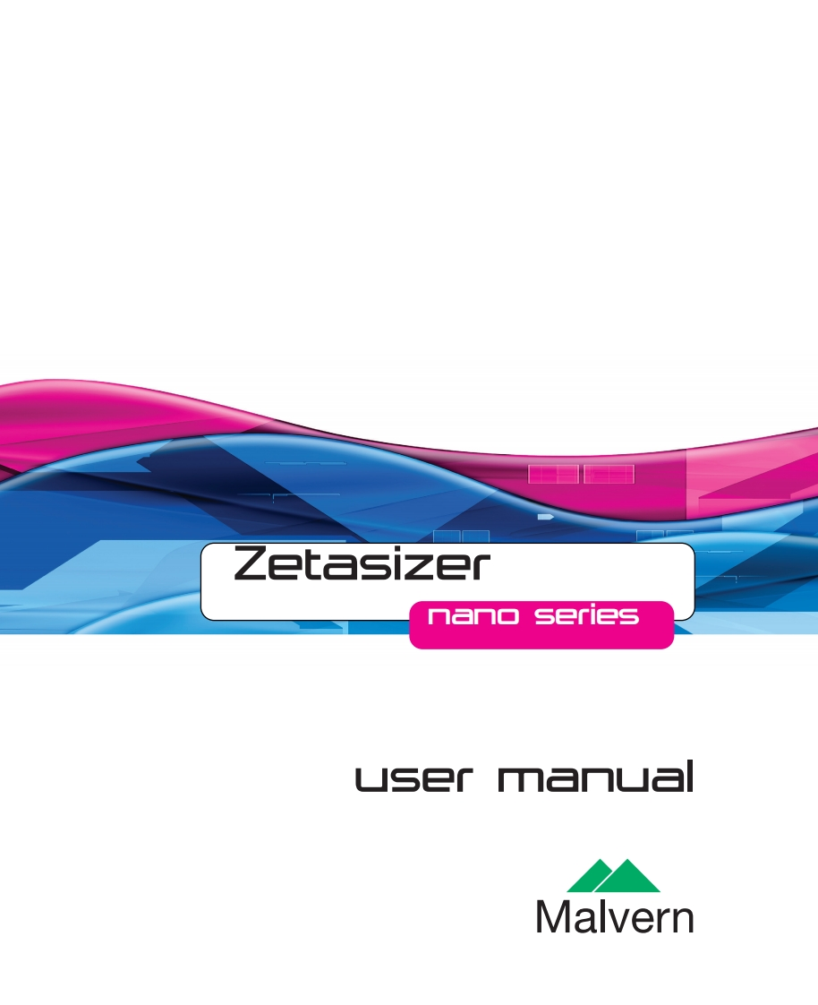 Zetasizer-Nano-ZS-User-操作说明书手册