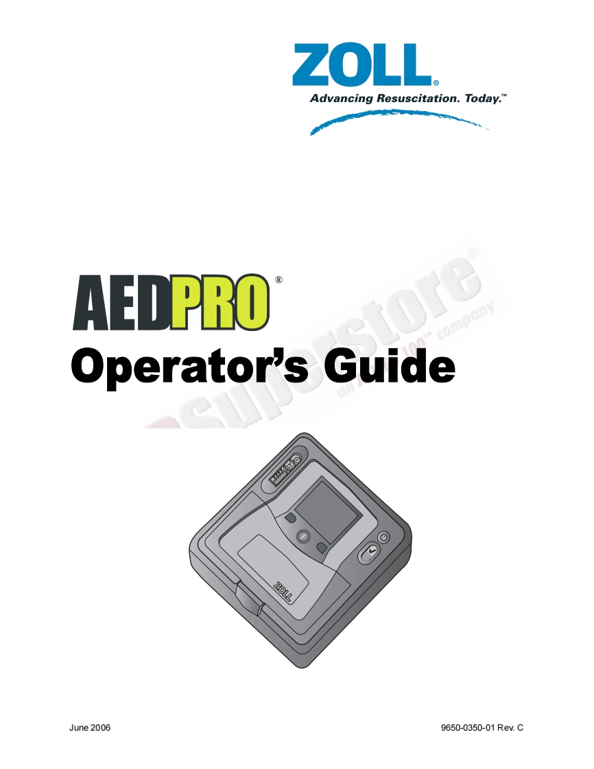 Zoll-AED-PRO-Defribrillator-User-Manual操作说明书手册新质力文库 - 聚焦新质生产力发展的数字化知识库_行业洞察 / 理论成果 / 实践指南免费下载新质力文库