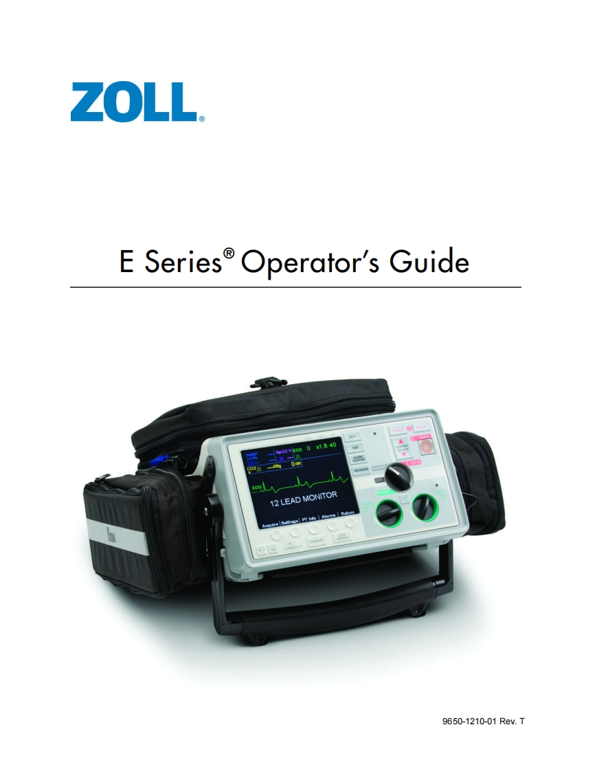 ZollESeriesOperatorsManual