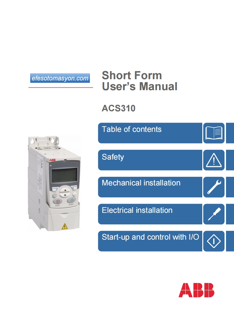 abb-acs-310-快速操作手册-eng