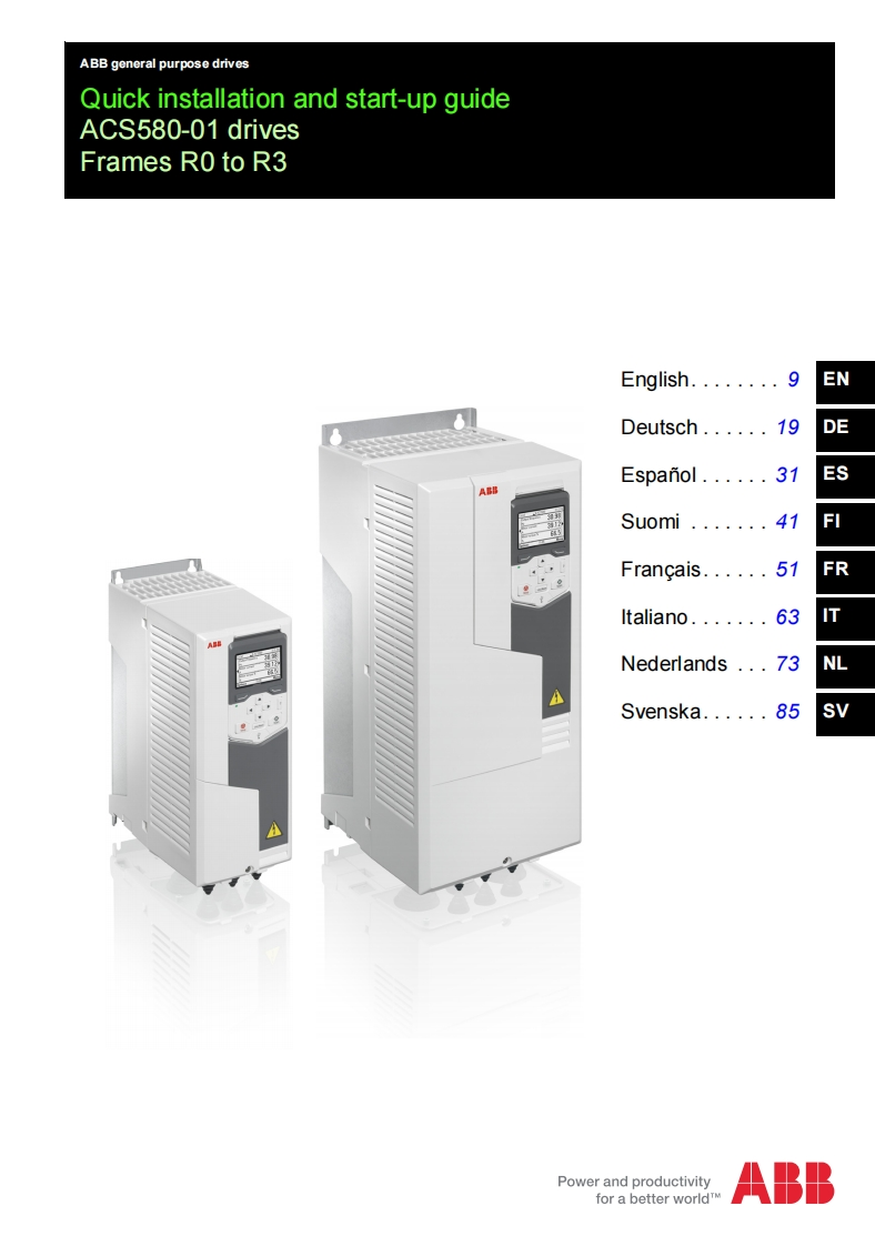 abb-acs580-01-quick-start-r0-r3操作说明书手册