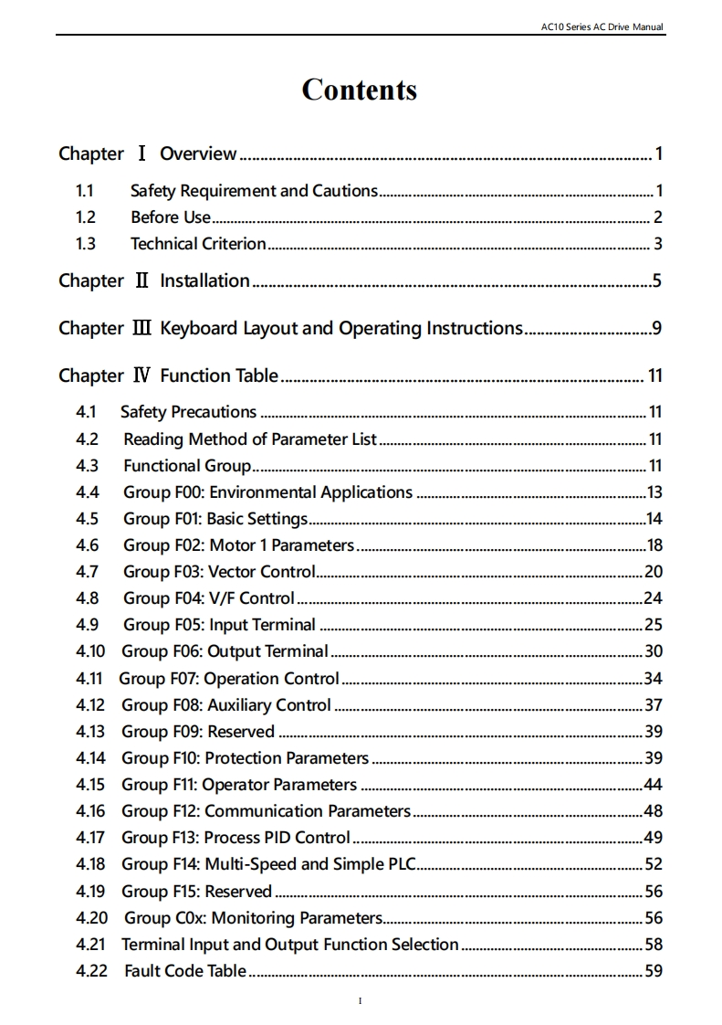 ac10-series-ac-drive-manual操作说明书手册-v1.2
