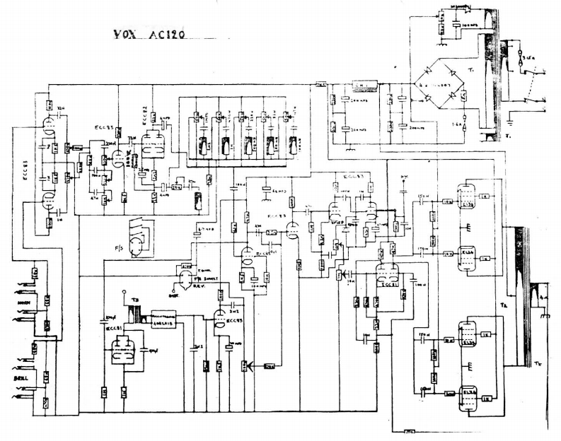 ac120维修电器原理图说明书手册