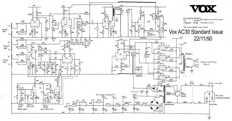 ac301990维修电器原理图说明书手册