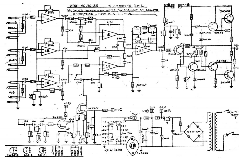 ac30ss维修电器原理图说明书手册