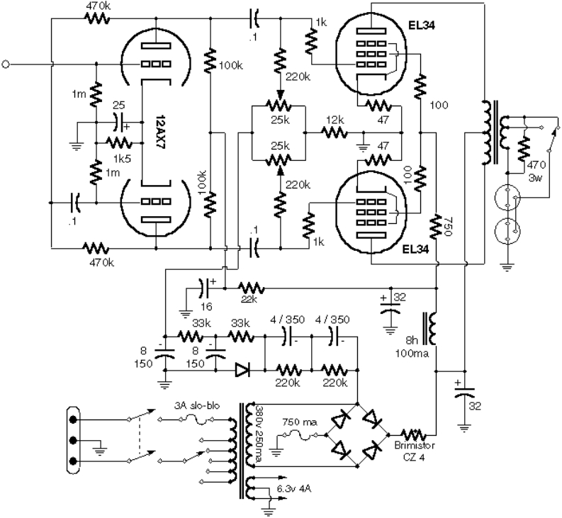 ac50_poweramp维修电器原理图说明书手册
