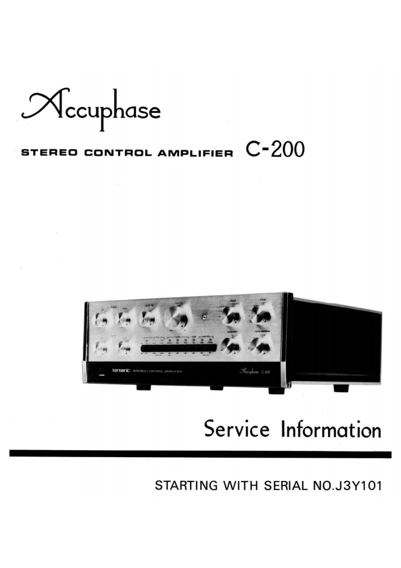 accuphase---c200-(service-manual-starting-at-j3y101)维修电器原理图