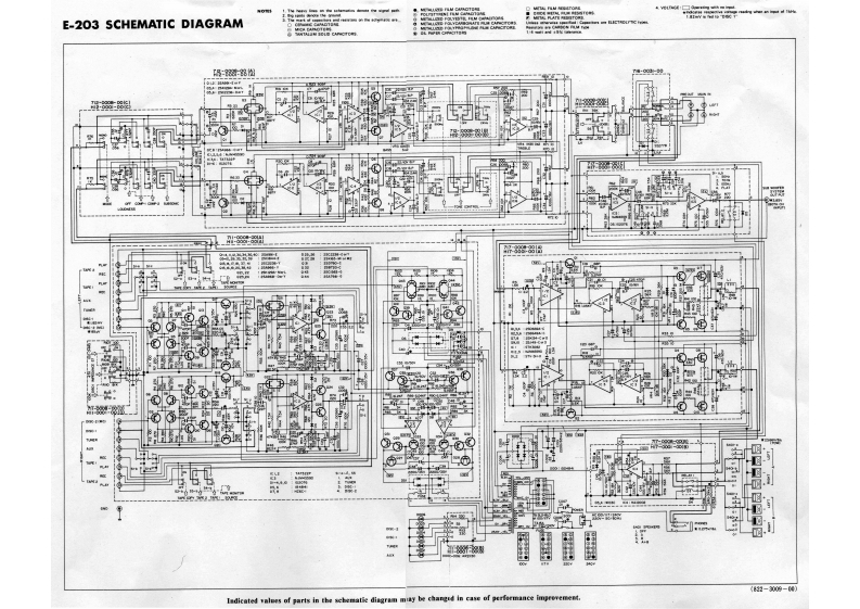 accuphase---e203-(schematic)维修电器原理图