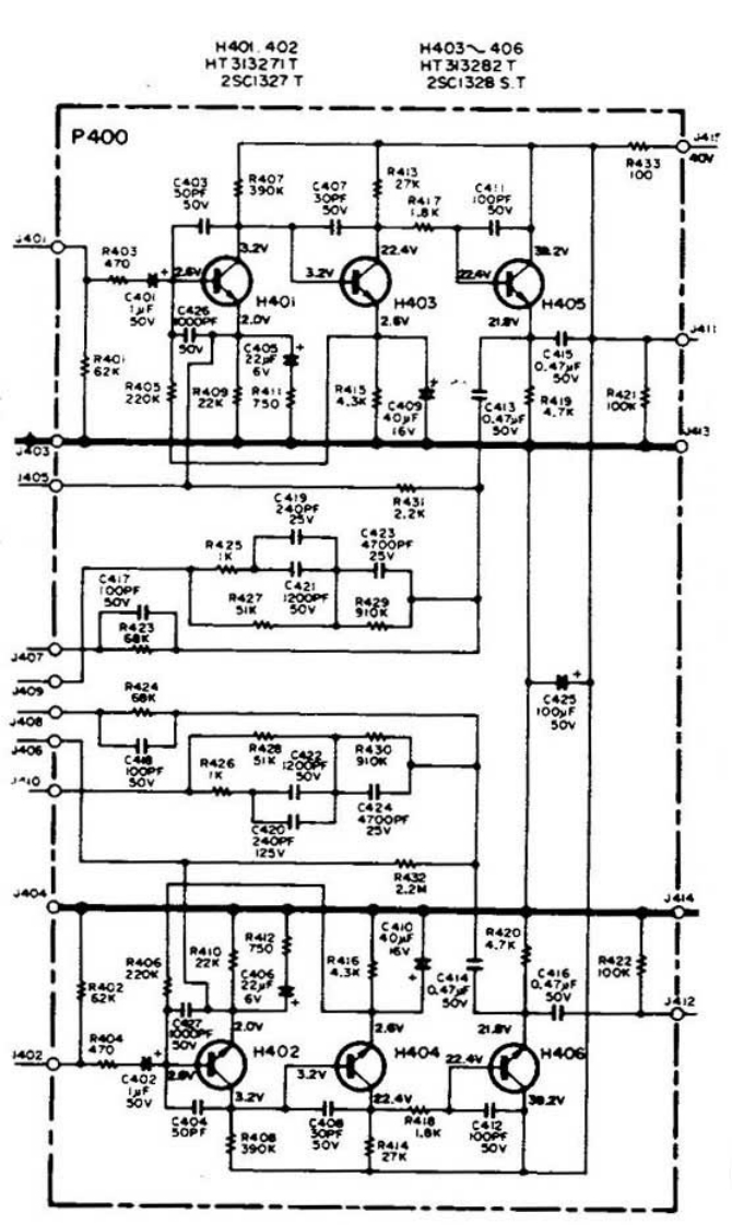 accuphase-1070(schematic)维修电器原理图