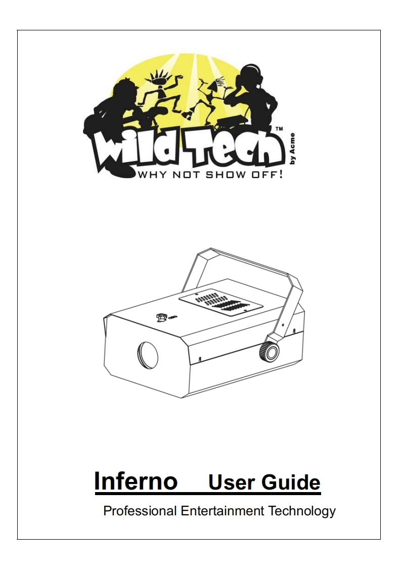 acmeWTIFO操作说明书手册