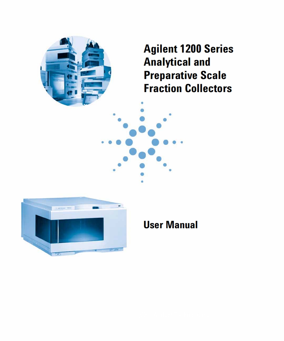 agilent-1200-series-analytical-and-preparative-scale-fraction-collectors_操作说明书手册